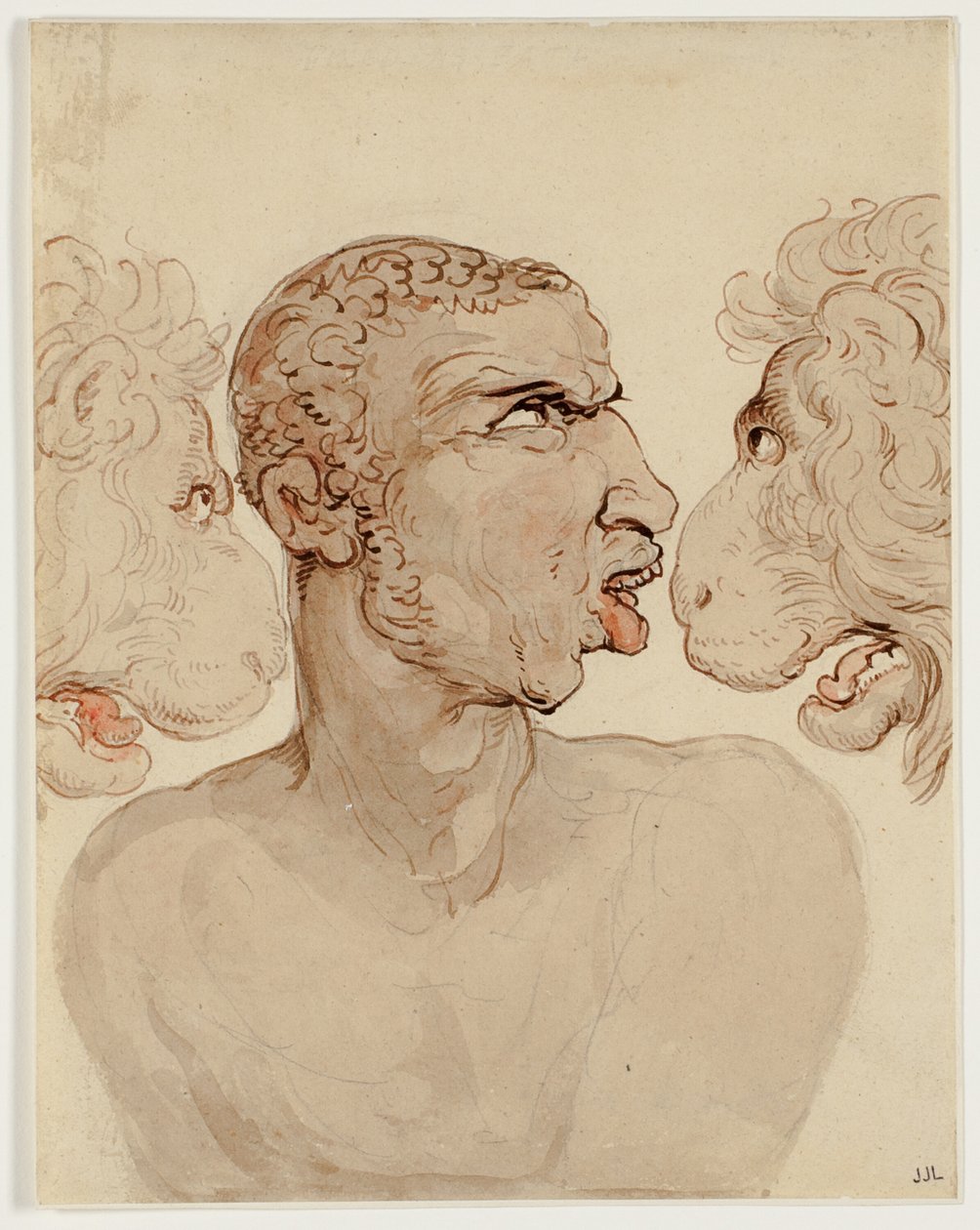Étude physiognomique de la tête d
