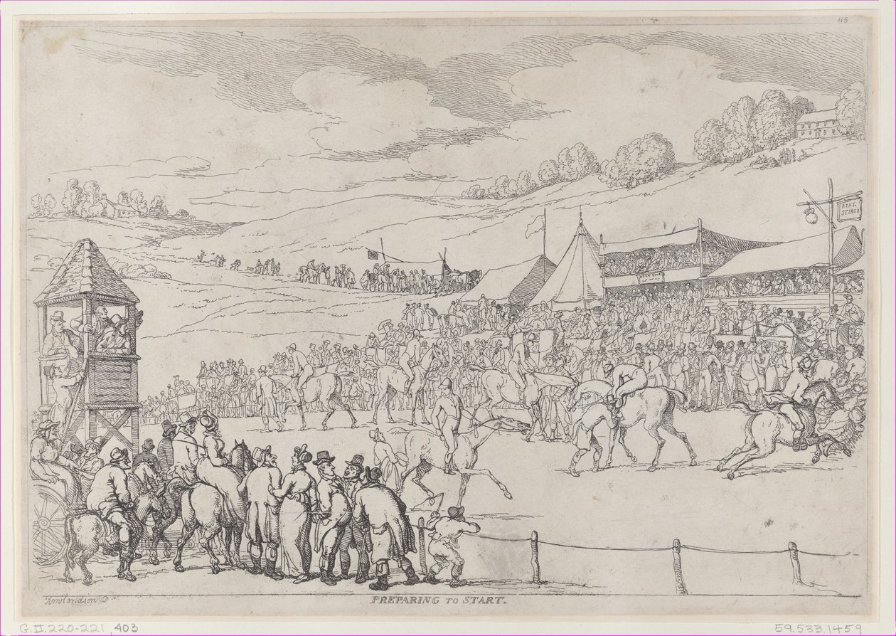 Préparation au départ, 30 septembre 1811 - Thomas Rowlandson