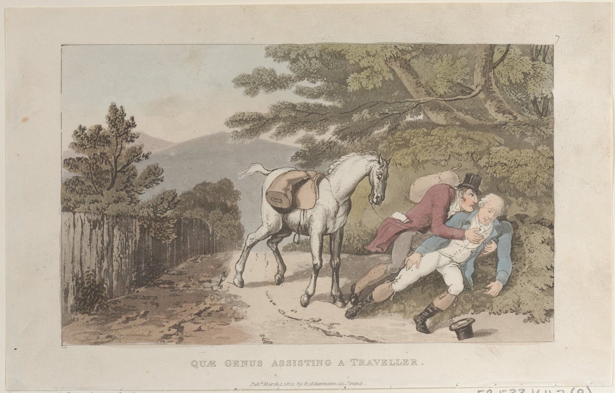Quae Genus aidant un voyageur, de L