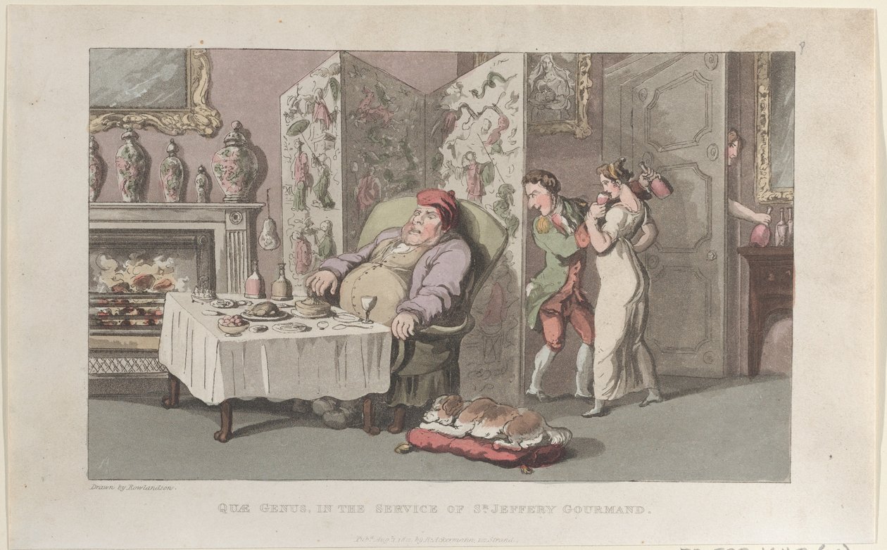 Quae Genus, au service de Sir Jeffery Gourmand, de L