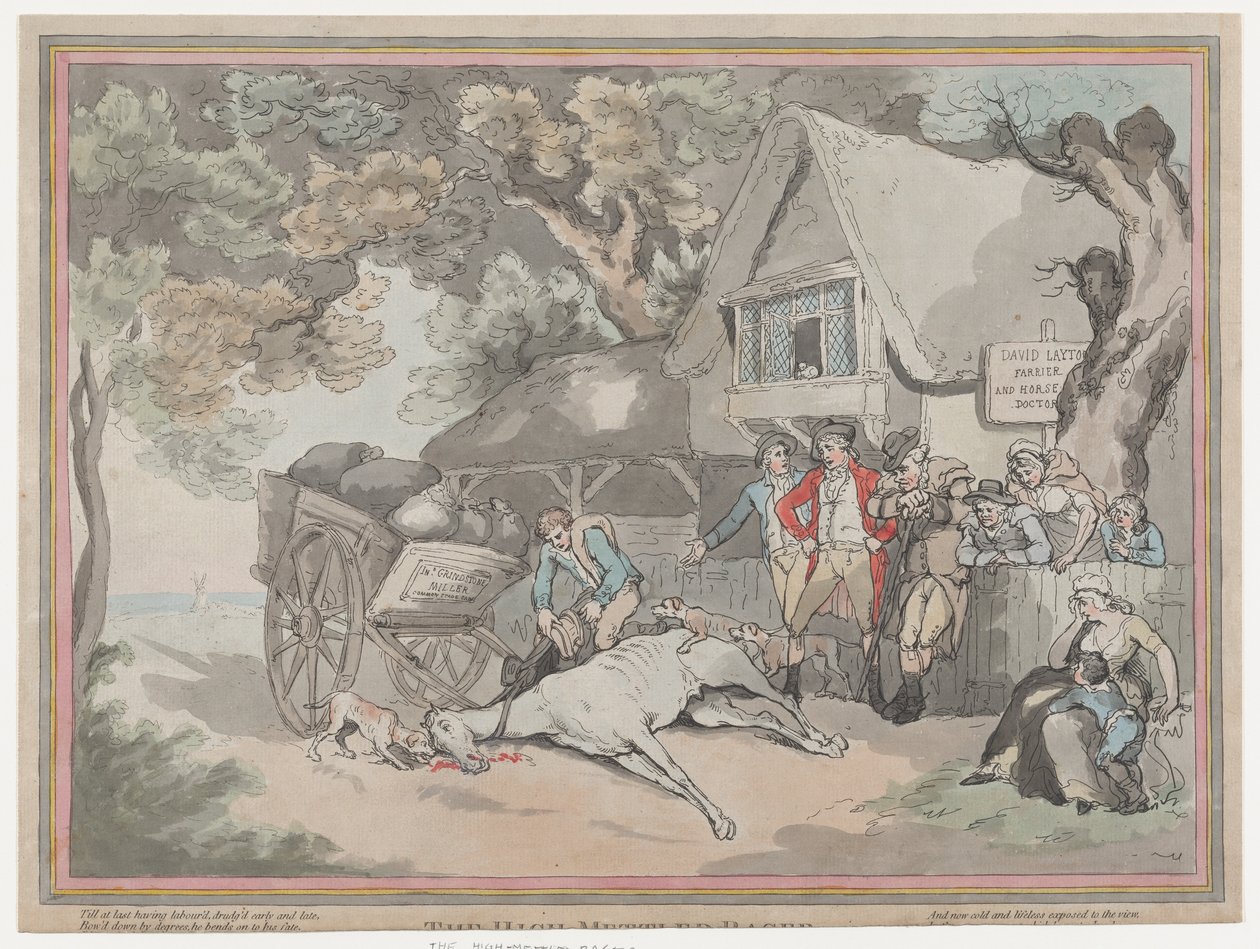 Le cheval de trait de La vie d