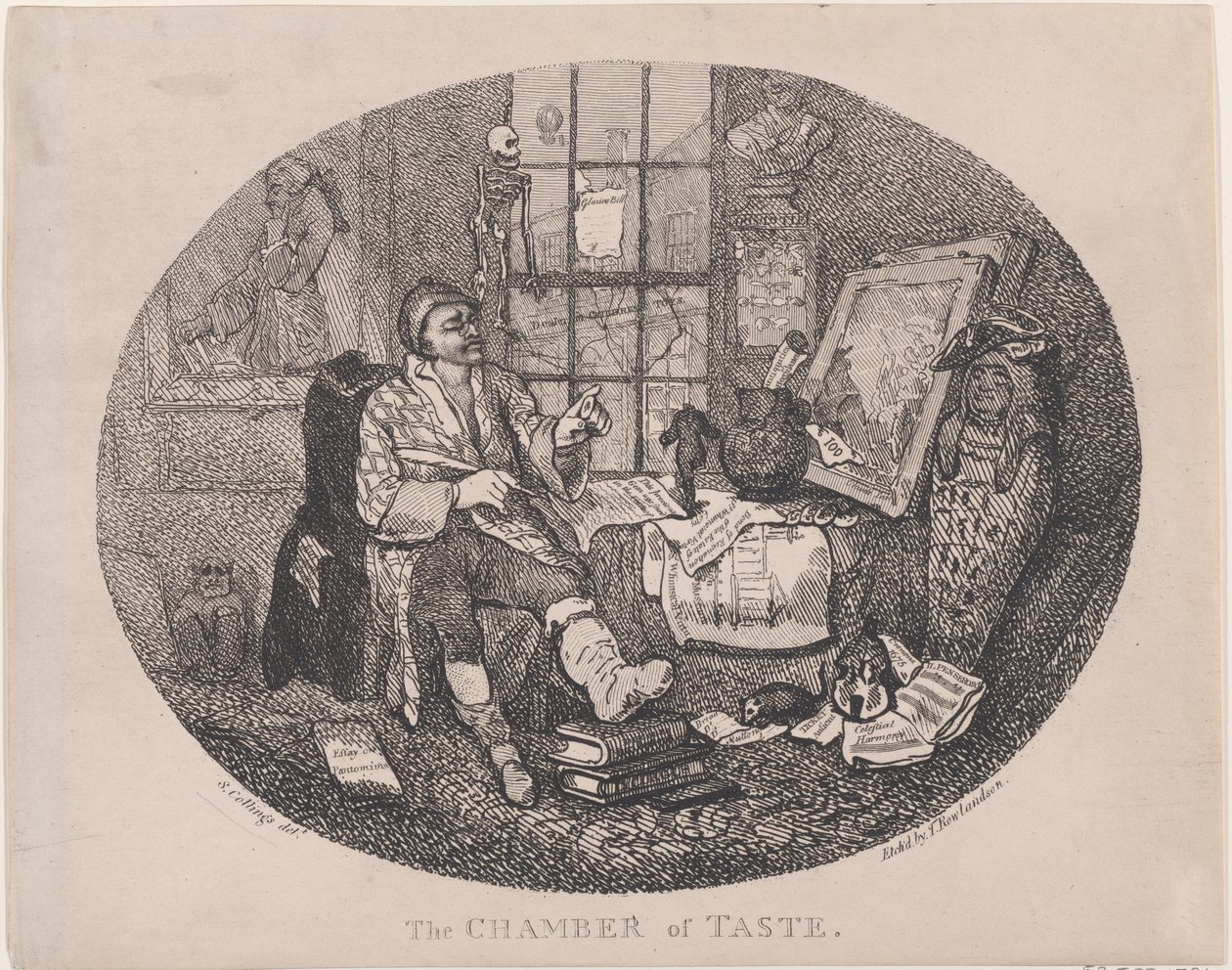La Chambre du goût - Thomas Rowlandson