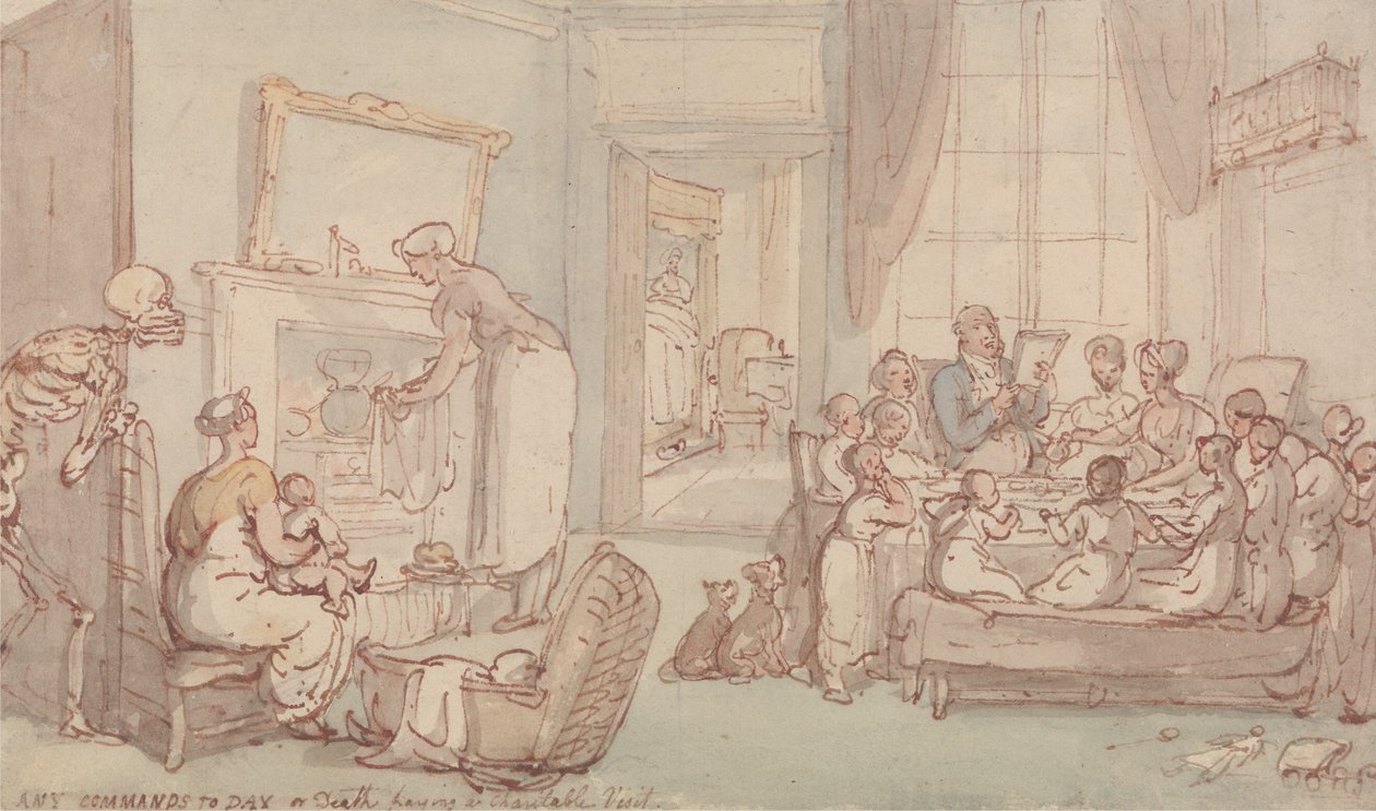 La famille des enfants - Thomas Rowlandson