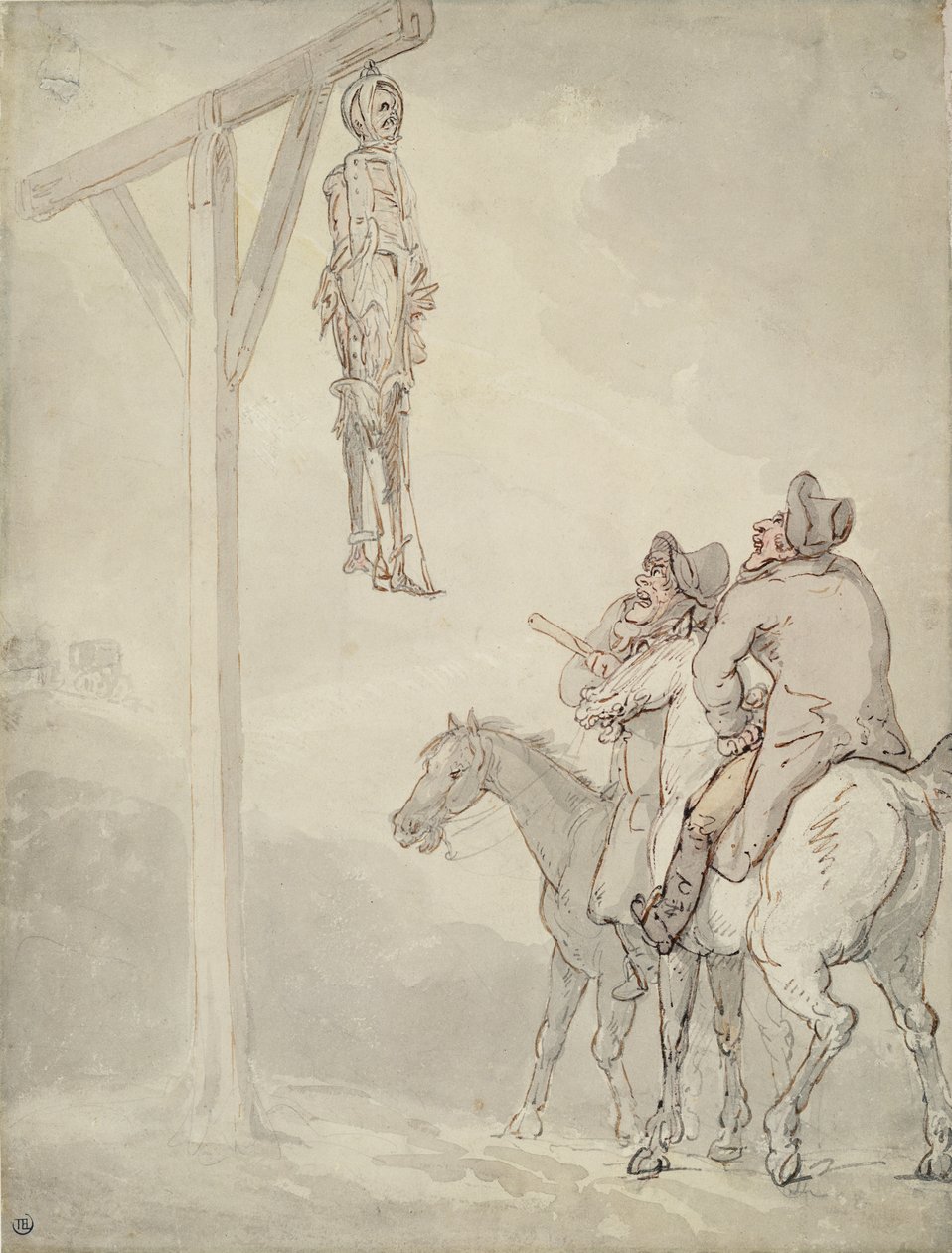 Le Gibet - Thomas Rowlandson