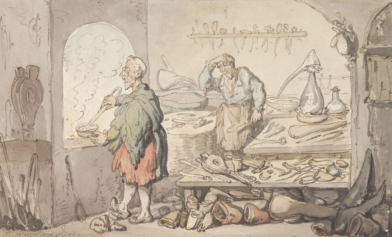 La Verrerie - Thomas Rowlandson