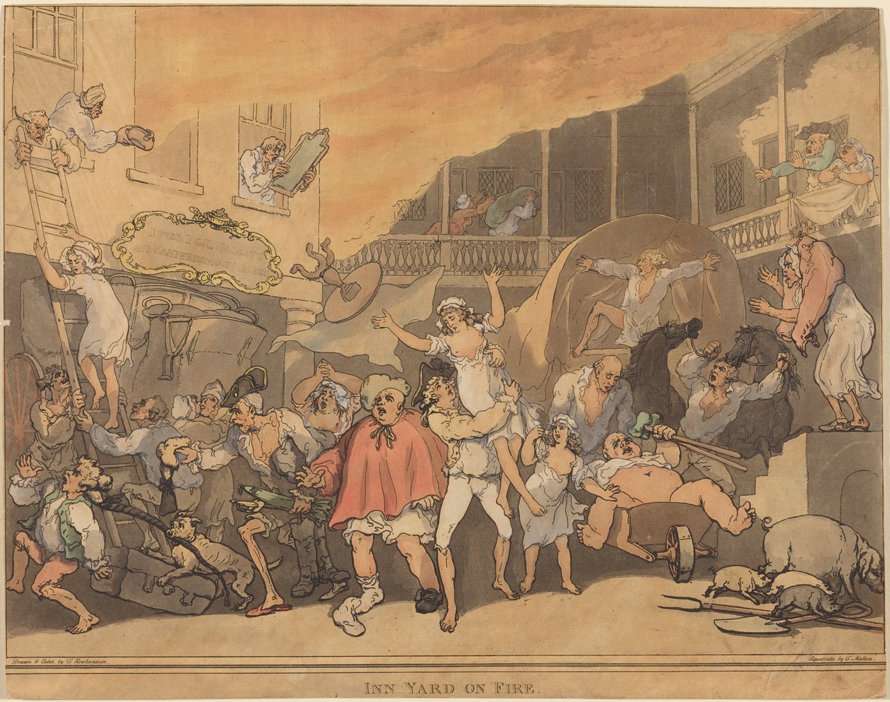 La cour de l