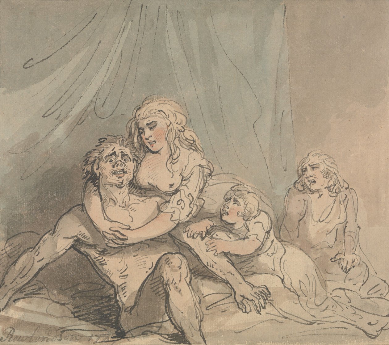 Le Maniaque - Thomas Rowlandson