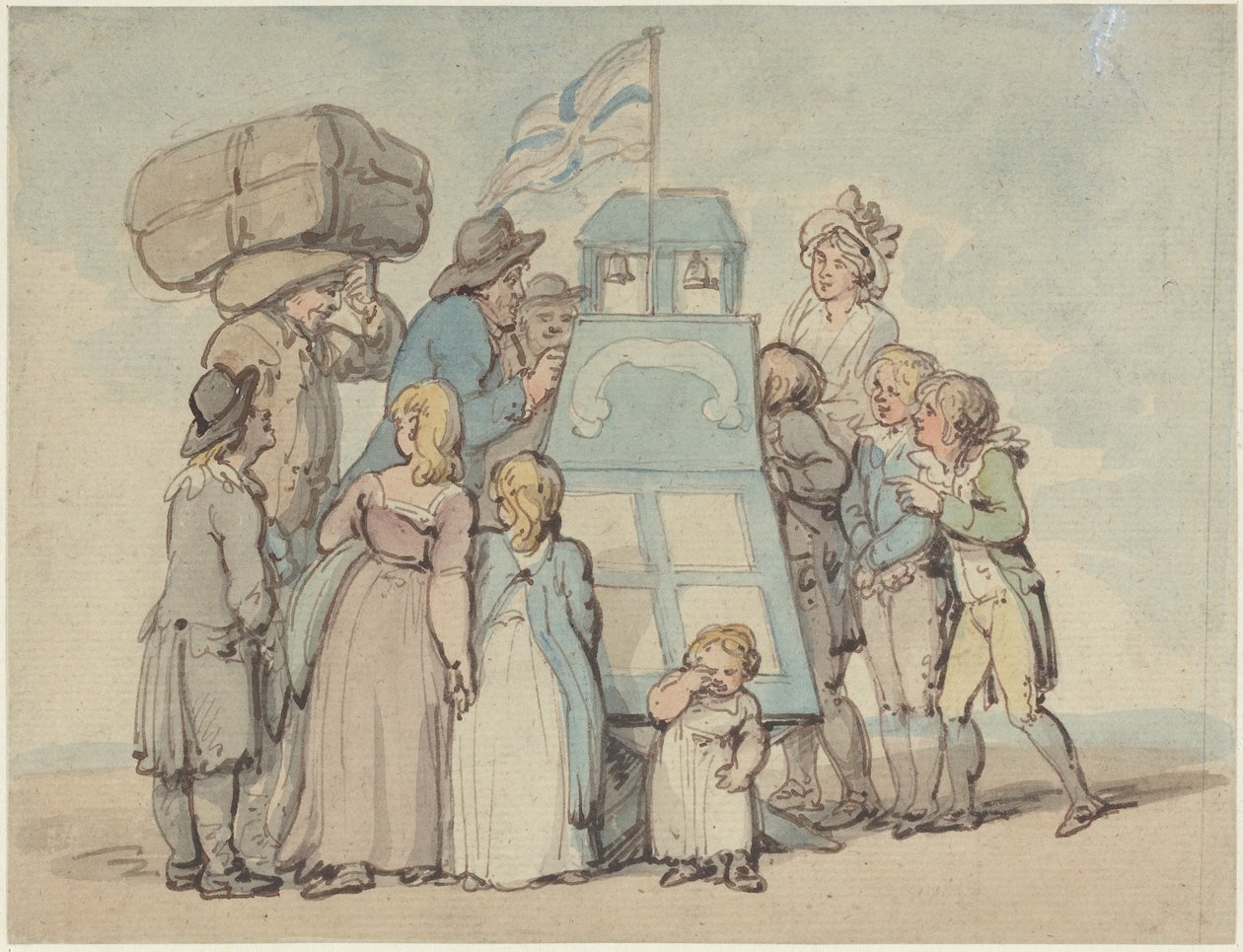 Le Peep Show - Thomas Rowlandson