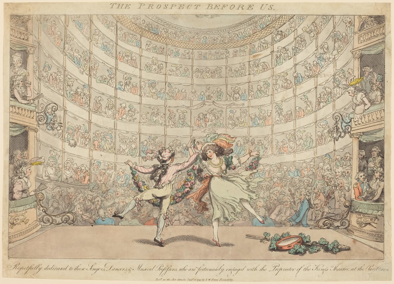 Le Prospect devant nous, n° 2 - Thomas Rowlandson