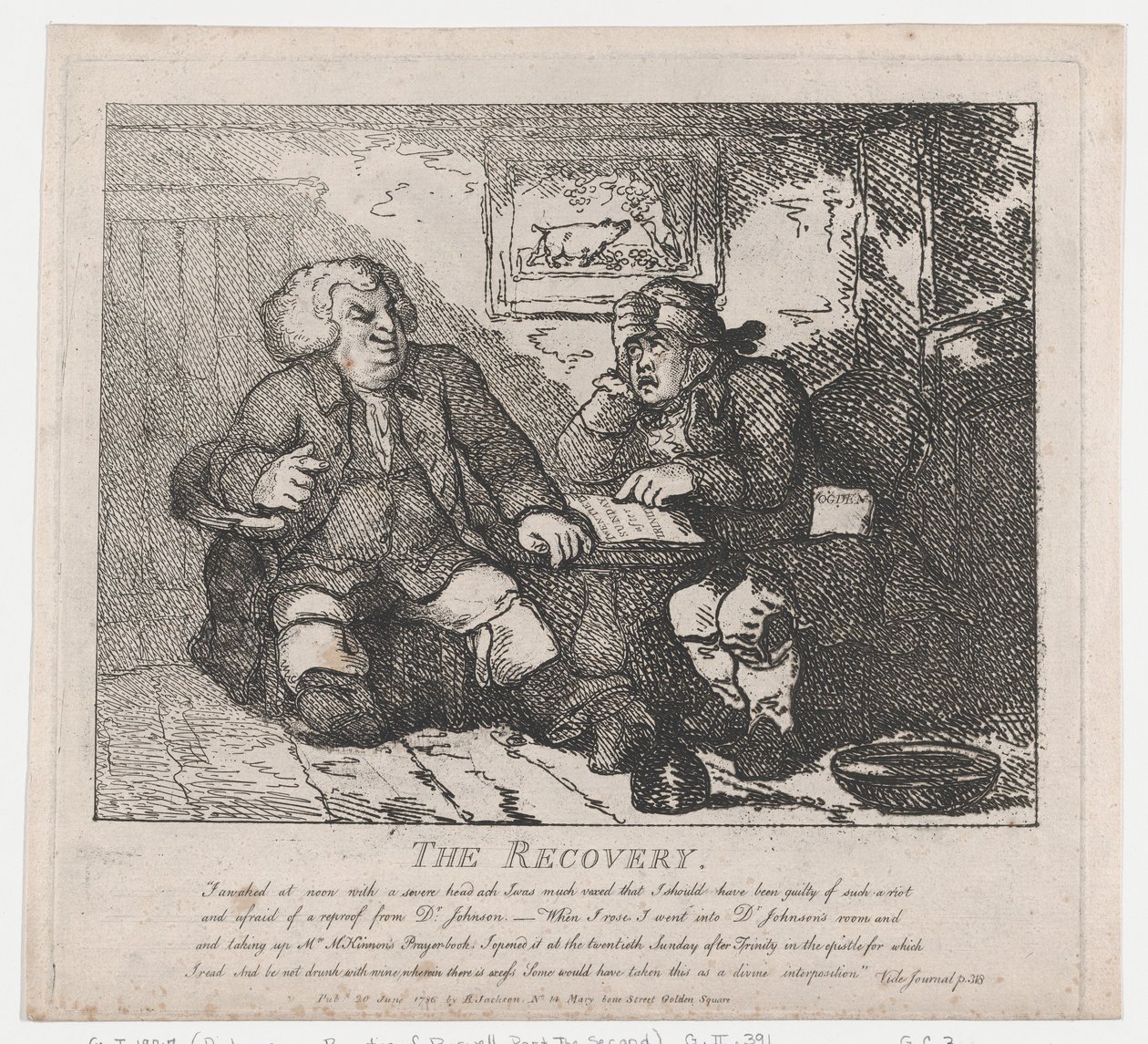 Les Beautés pittoresques de Boswell, Partie la Seconde - Thomas Rowlandson