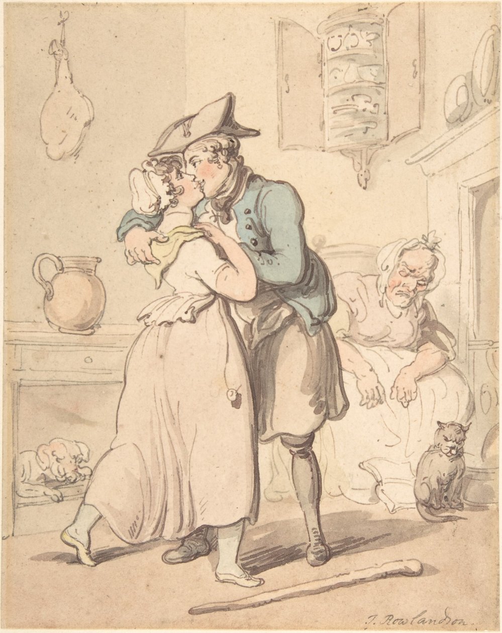 Le retour du marin après son service actif - Thomas Rowlandson