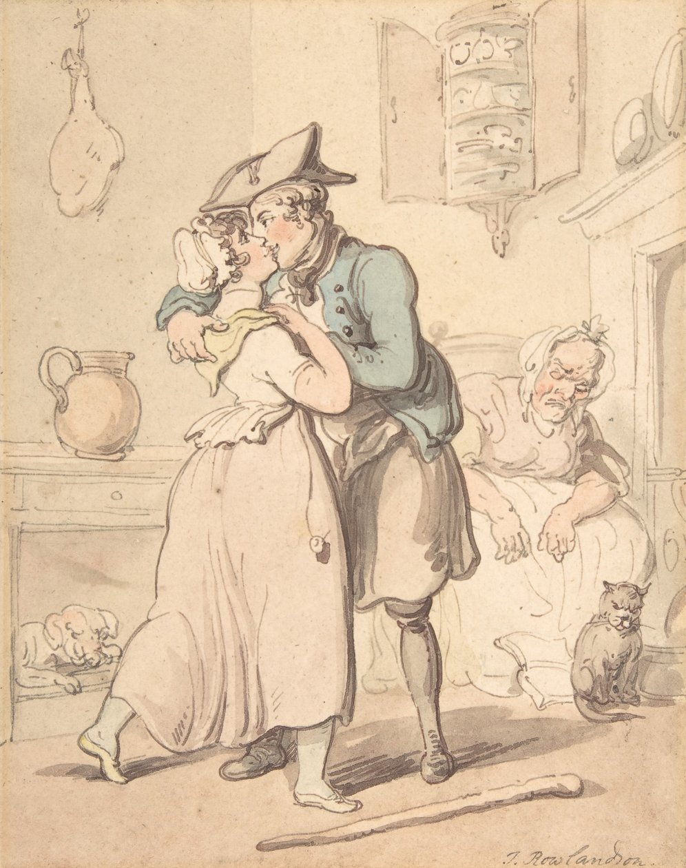 Le retour du marin du service actif, 1780-1827 - Thomas Rowlandson