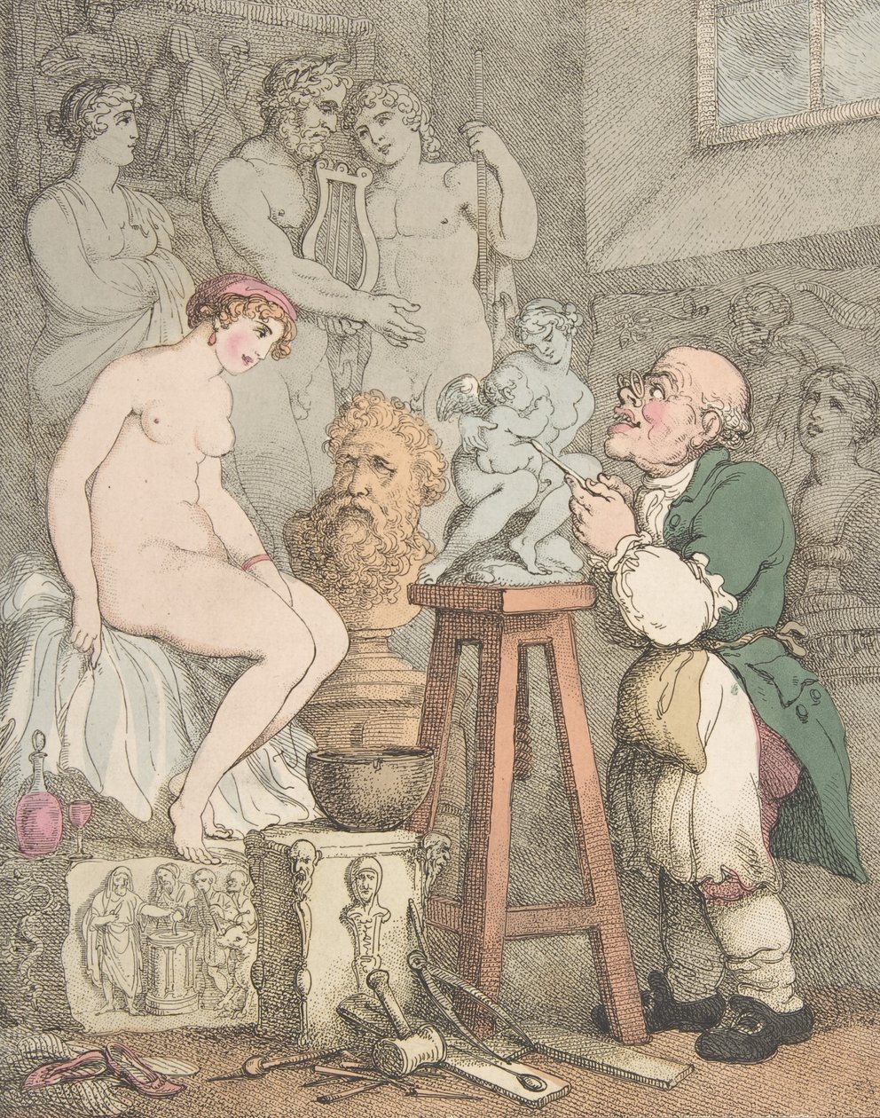 Le Sculpteur [Préparations pour l