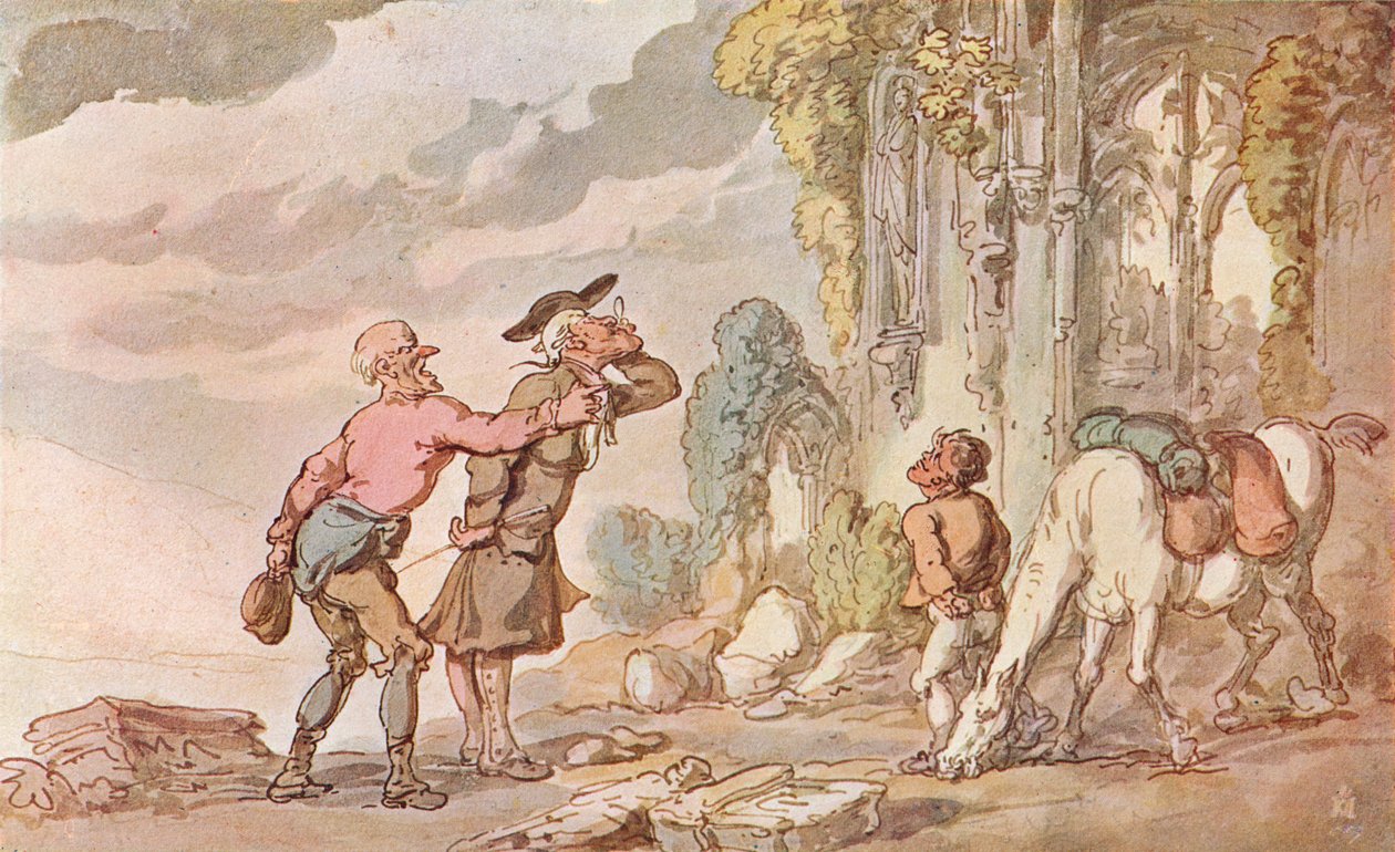 Le Tour du Dr. Syntax à la recherche du pittoresque, 19ème siècle, 1907 - Thomas Rowlandson