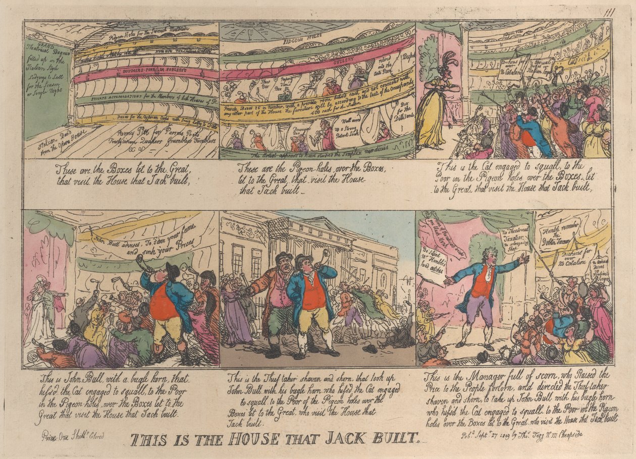 Voici la maison que Jack a construite, 27 septembre 1809 - Thomas Rowlandson