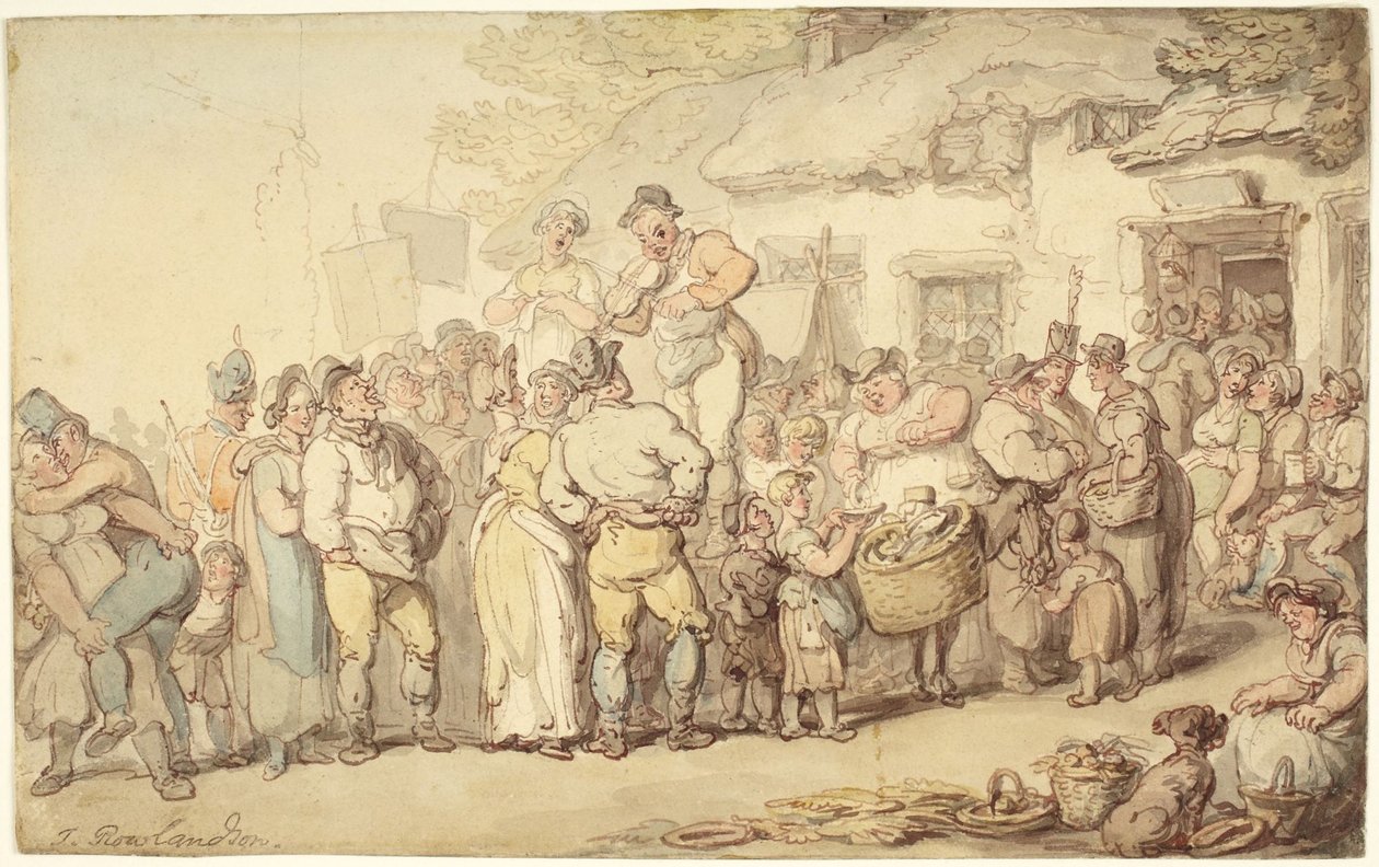 Village fair - Thomas Rowlandson