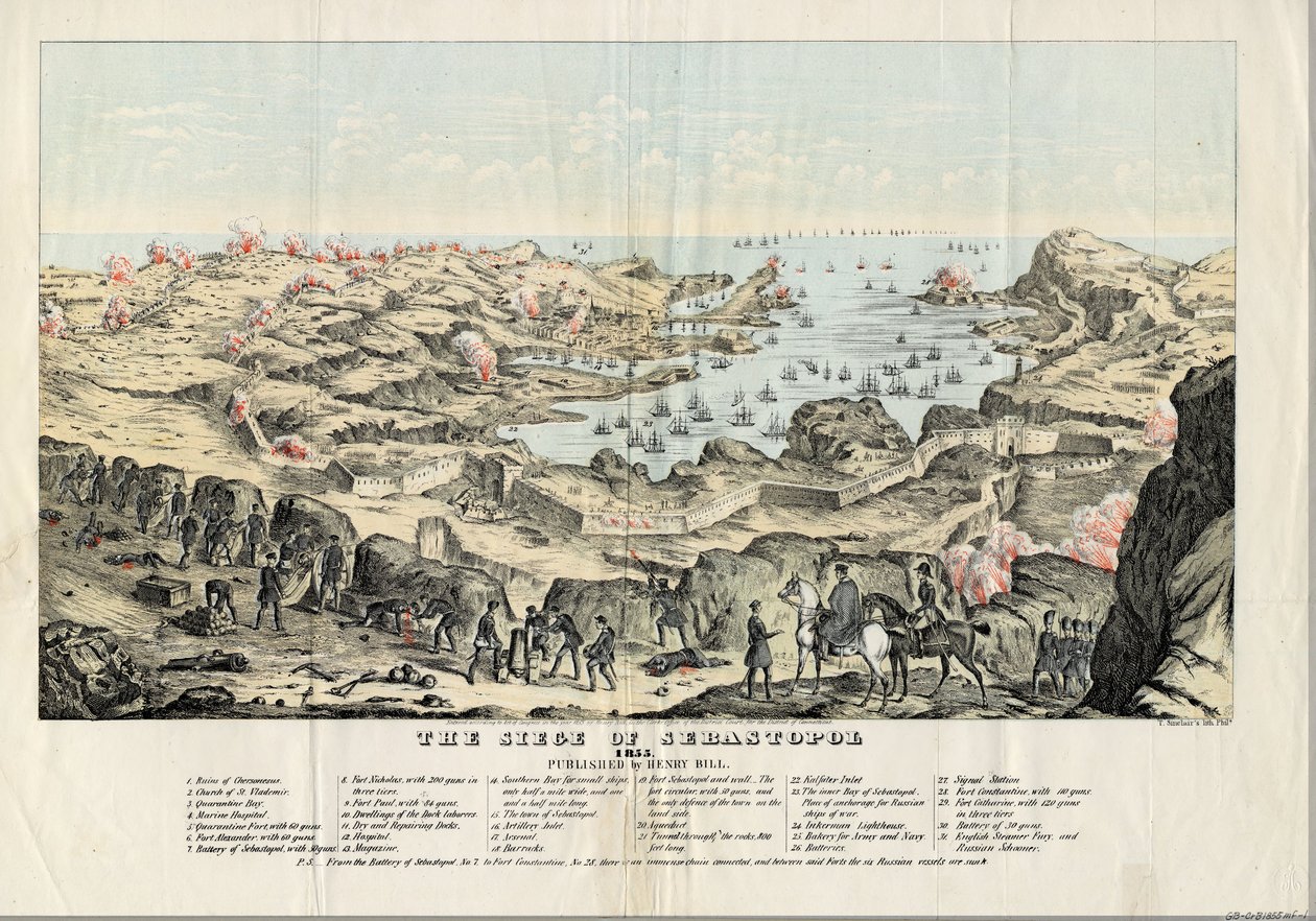 Le Siège de Sébastopol, 1855 - Thomas S. Sinclair