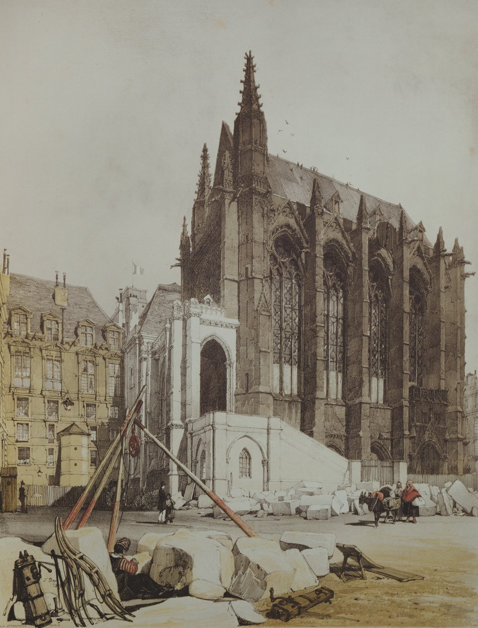 La Sainte Chapelle, de l