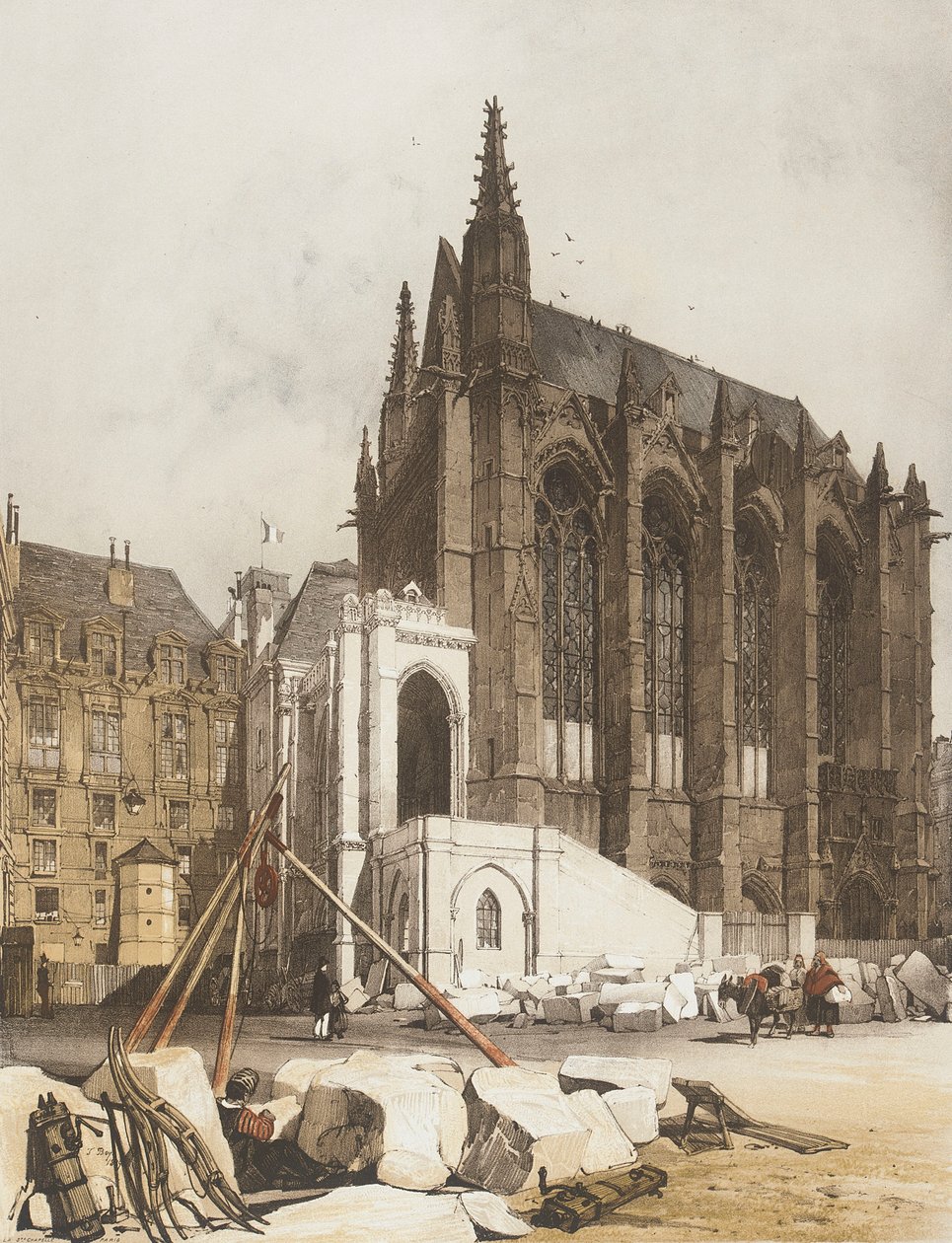 La Ste. Chapelle, Paris - Thomas Shotter Boys