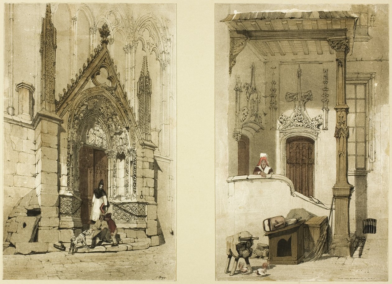 Porte Rouge, Notre-Dame, Paris - Thomas Shotter Boys