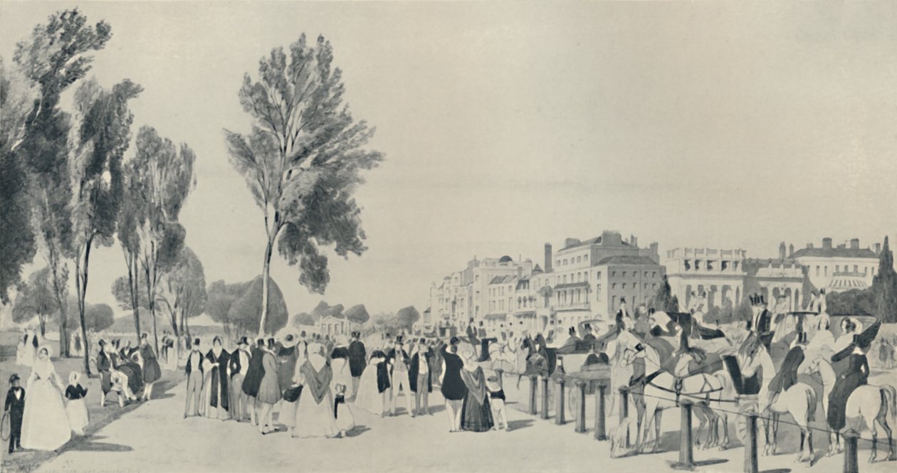 Société à Hyde Park, 1842, 1920 - Thomas Shotter Boys