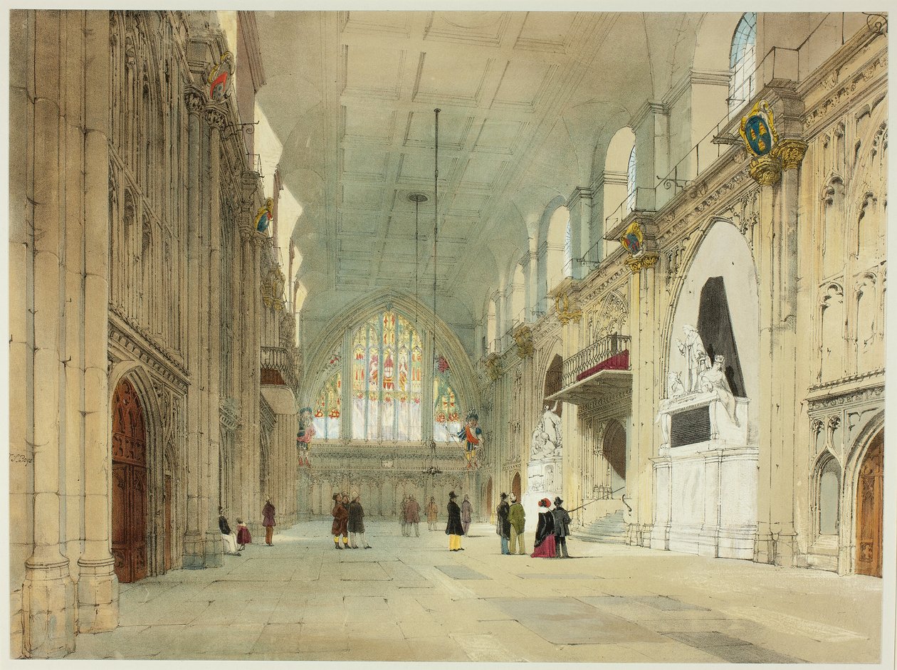 La Guildhall, planche 25 de Vues originales de Londres telle qu