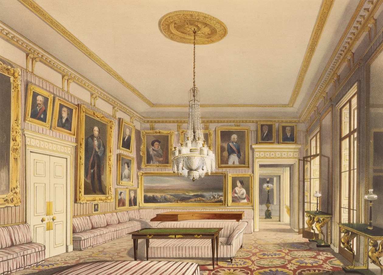 Le Salon Rayé, Apsley House, 1853 - Thomas Shotter Boys