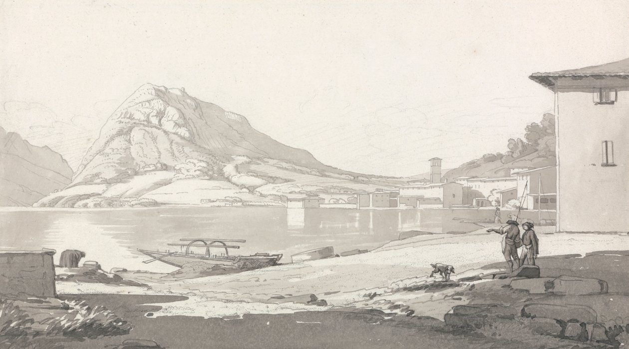 Ville et lac de Lugano - Thomas Smith of Derby