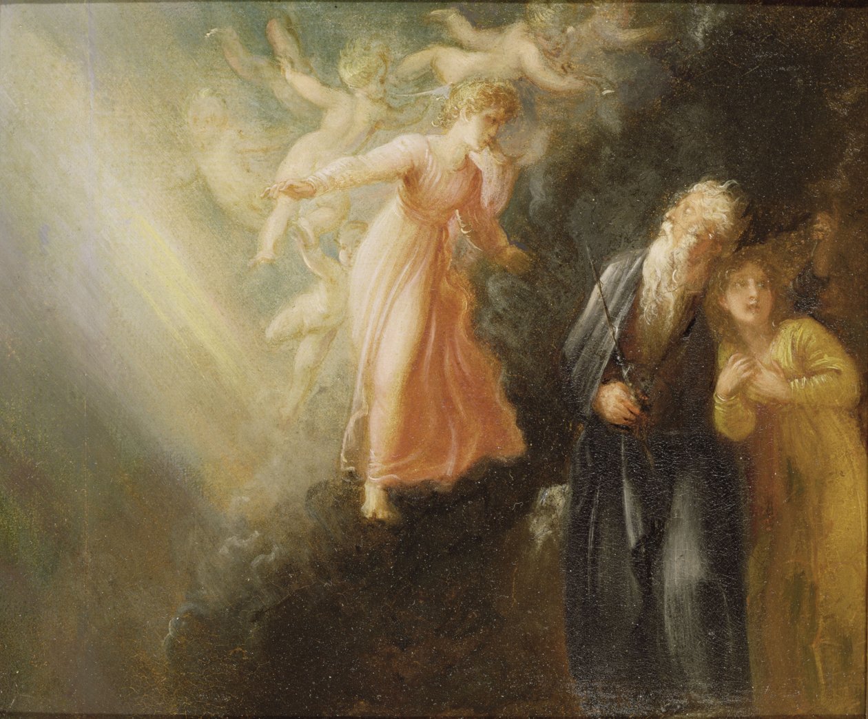 Prospero, Miranda et Ariel, de 