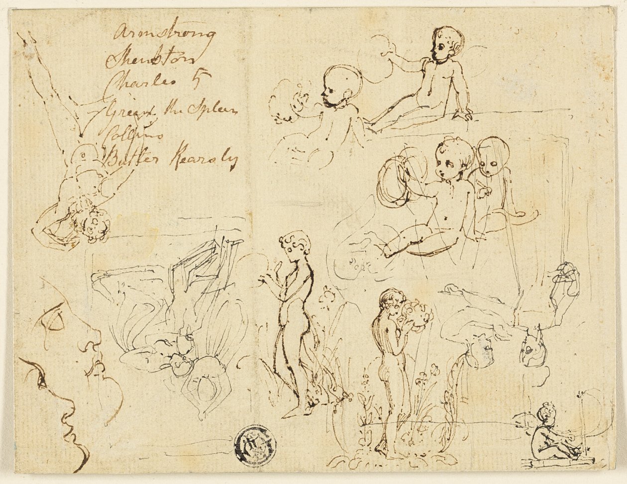 Esquisses pour les poèmes de Samuel Rogers - Thomas Stothard
