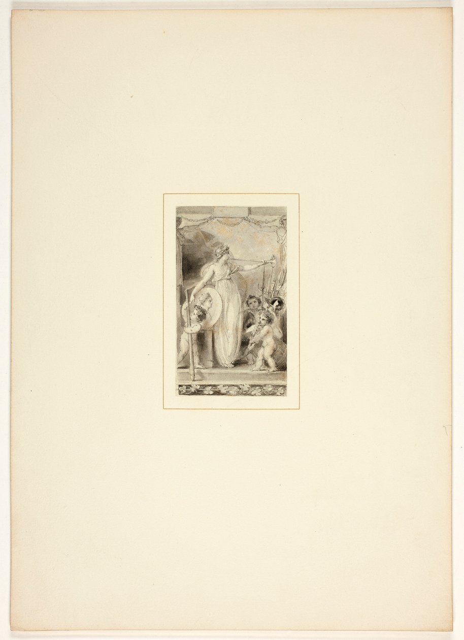 Étude pour une planche de La Tâche - Thomas Stothard