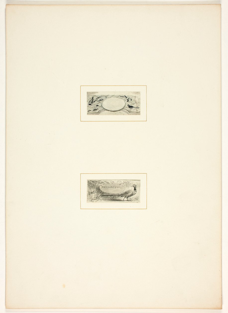 Étude pour une planche de « The Task » - Thomas Stothard