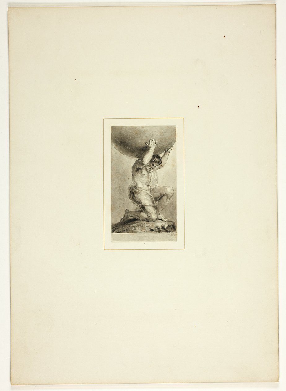 Étude pour une planche de Les triomphes de la tempérance, dans le Royal Engagements Pocket Book de 1796 - Thomas Stothard