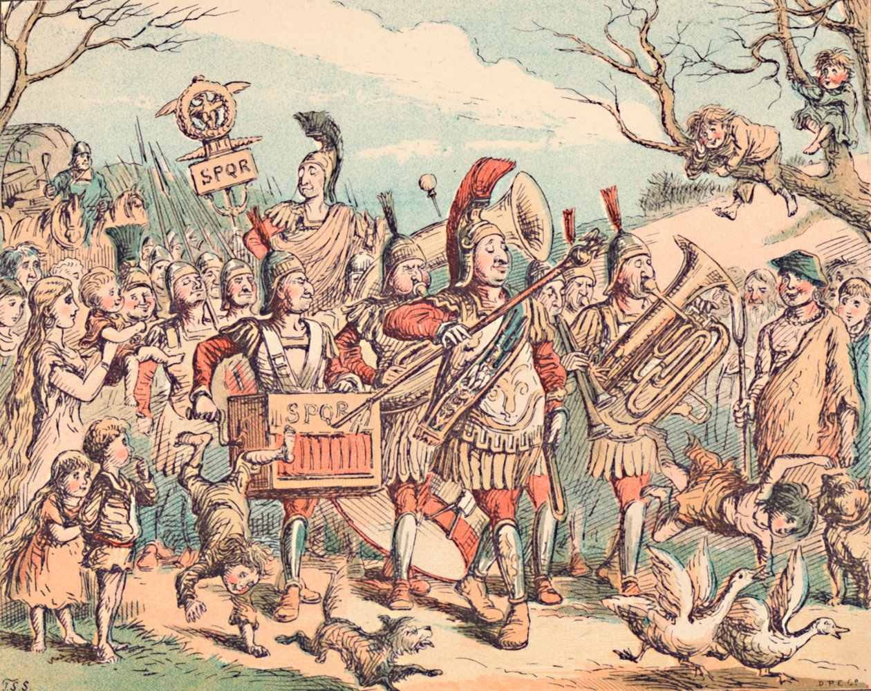 Les Romains en Grande-Bretagne, vers 1884 - Thomas Strong Seccombe
