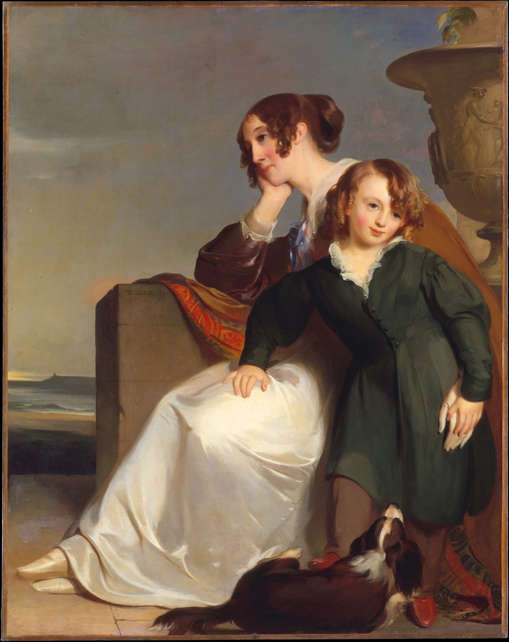Mère et fils - Thomas Sully