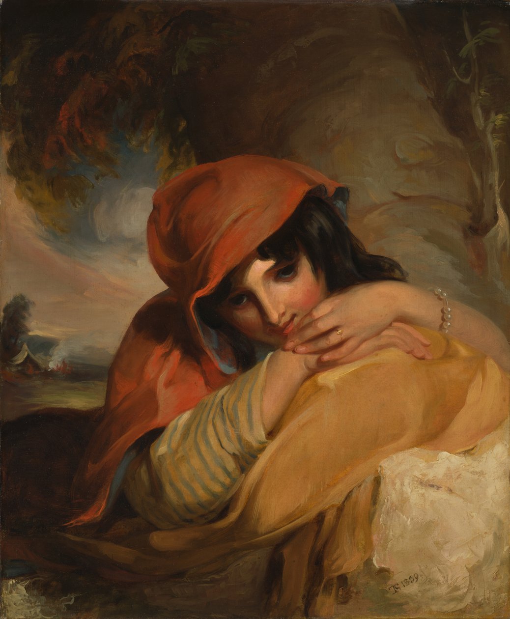 La jeune gitane - Thomas Sully