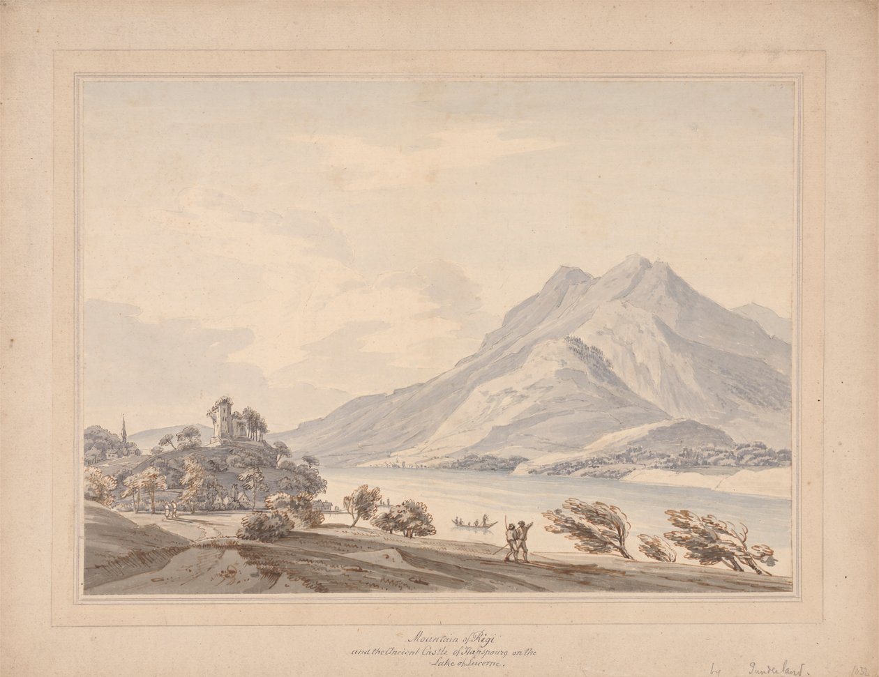 Montagne de Rigi et l