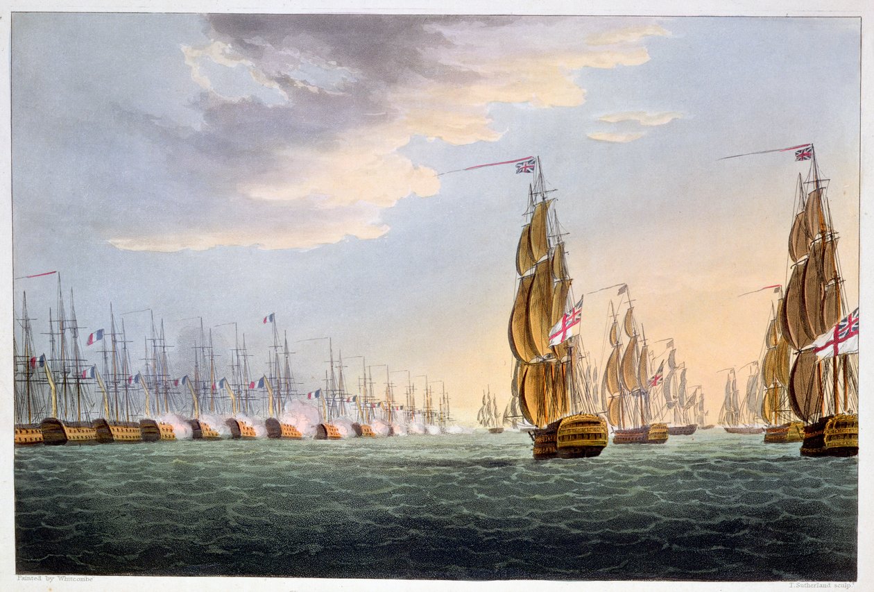 Bataille du Nil, 1er août 1798, 1816 - Thomas Sutherland
