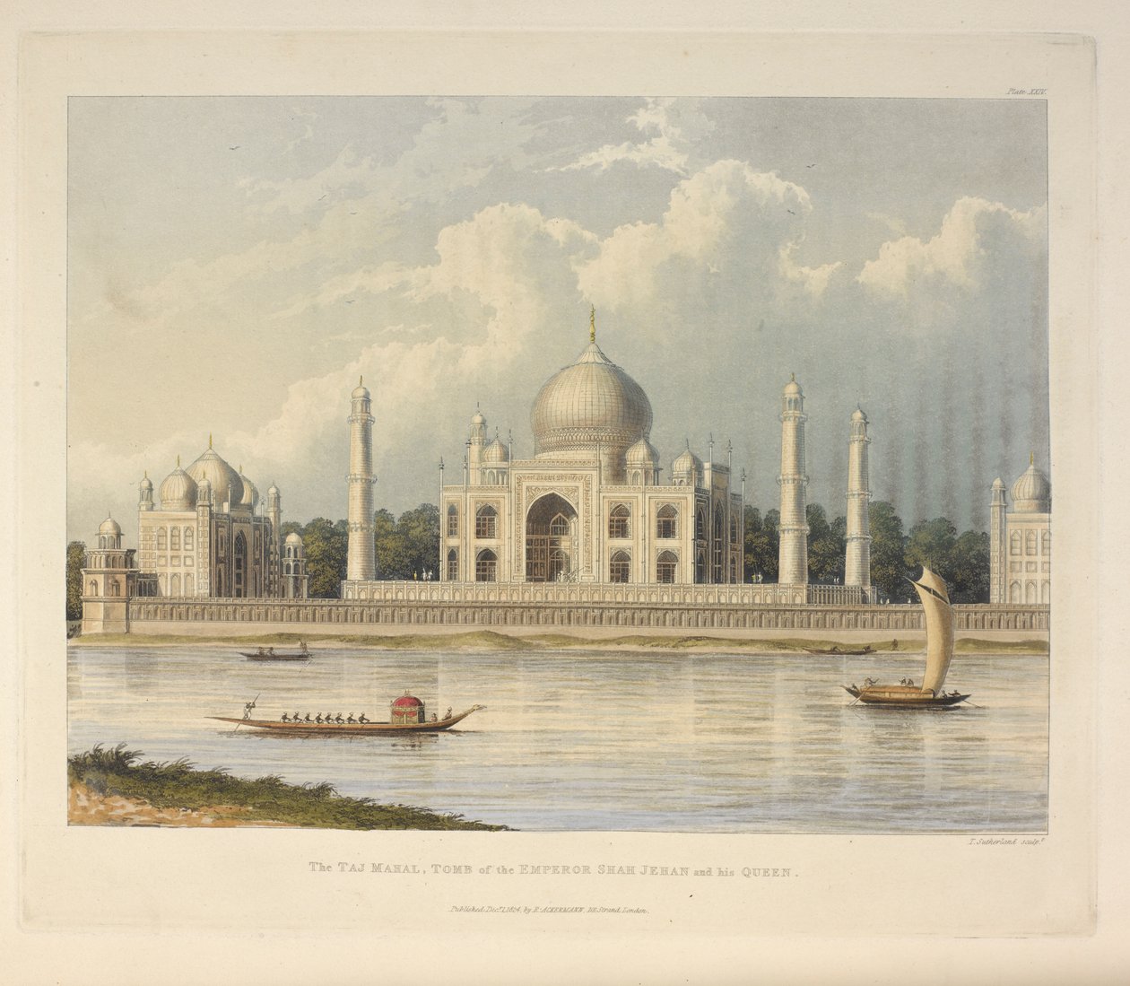 Le Taj Mahal, Tombeau de l
