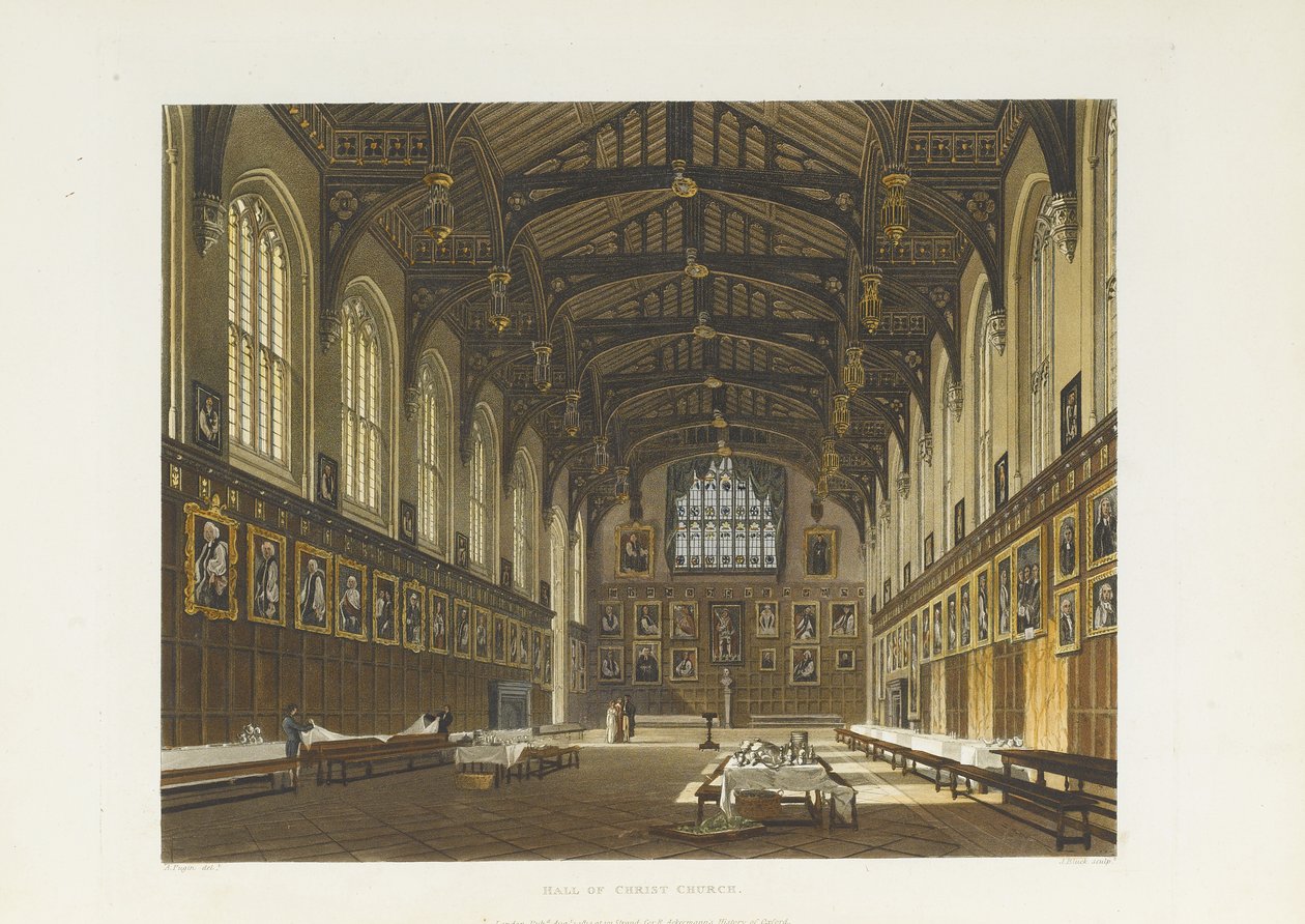 Salle de Christ Church, 1814 - Thomas Tomkins