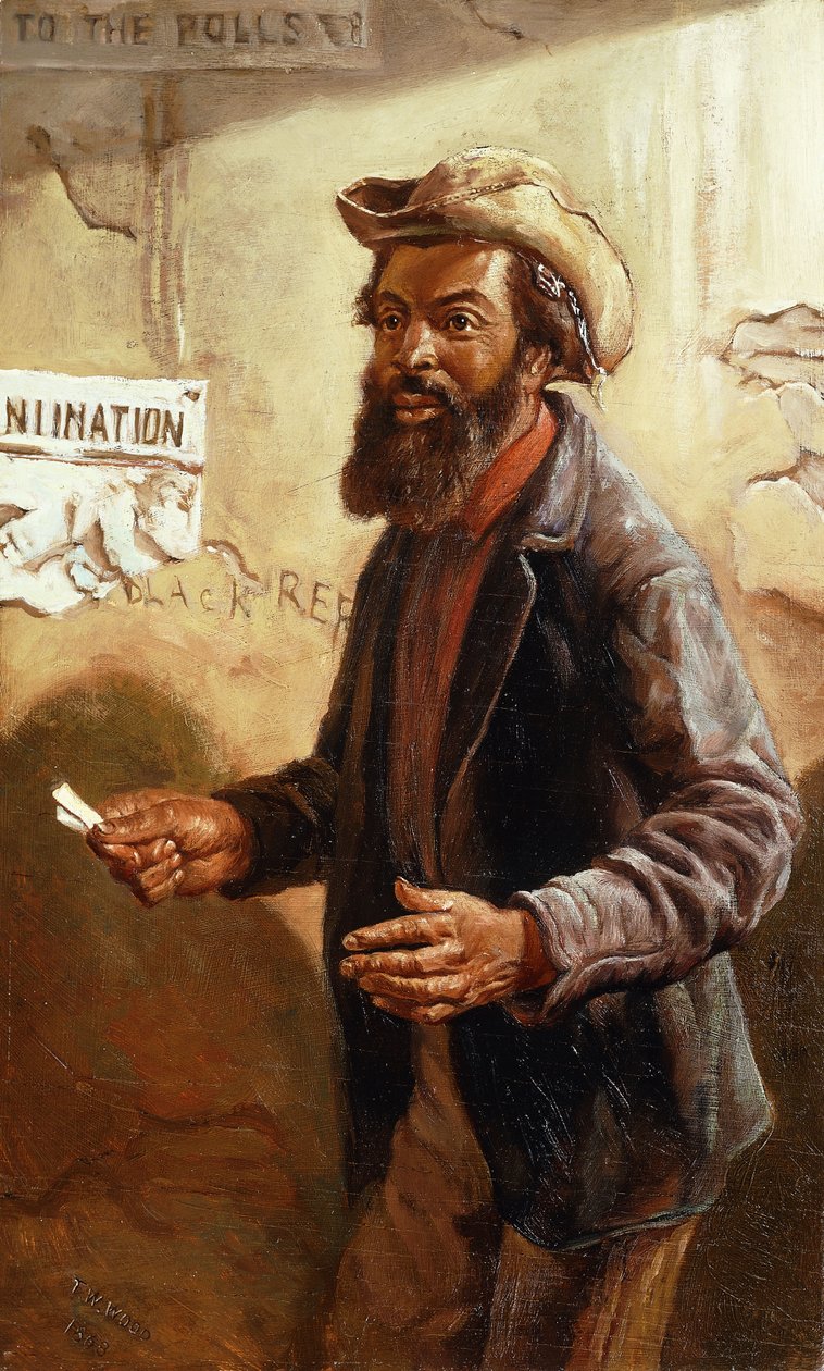 Son Premier Vote, 1868 - Thomas Waterman Wood
