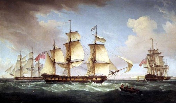 Paysage marin - Thomas Whitcombe