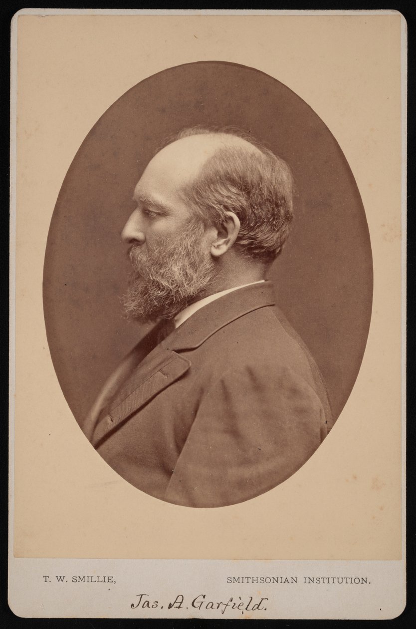 Portrait de James Abram Garfield - Thomas William Smillie