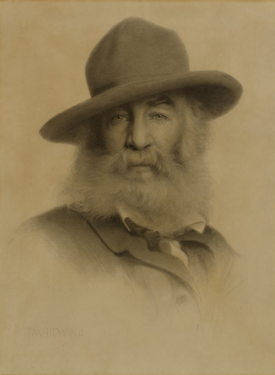 Walt Whitman - Thomas Wilmer Dewing
