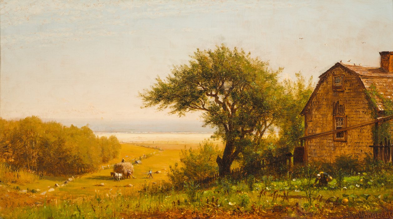 Une maison au bord de la mer, c.1872 - Thomas Worthington Whittredge
