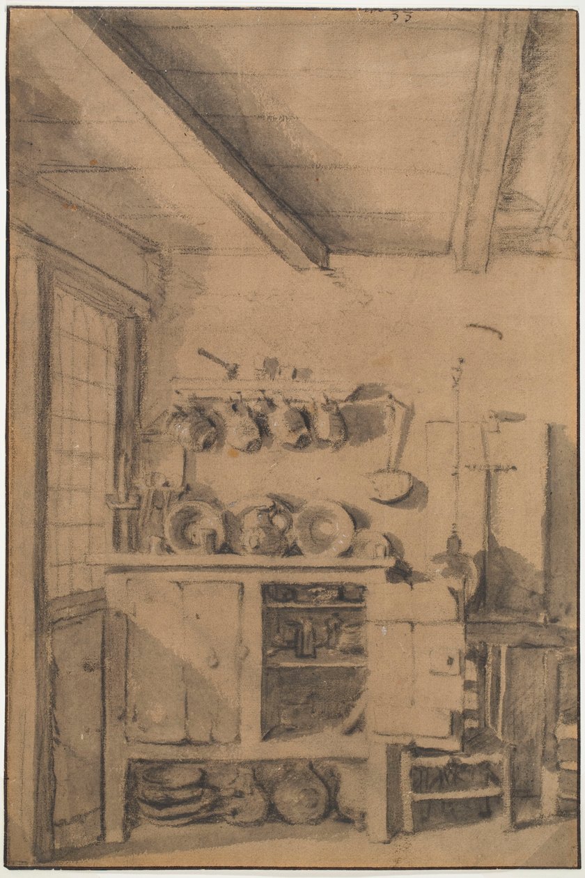 Intérieur de cuisine - Thomas Wyck