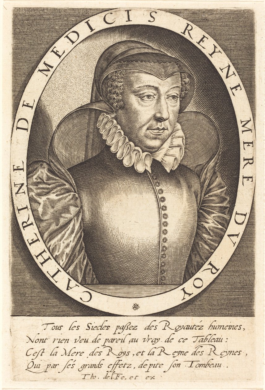 Catherine de Médicis, reine de France - Thomas de Leu
