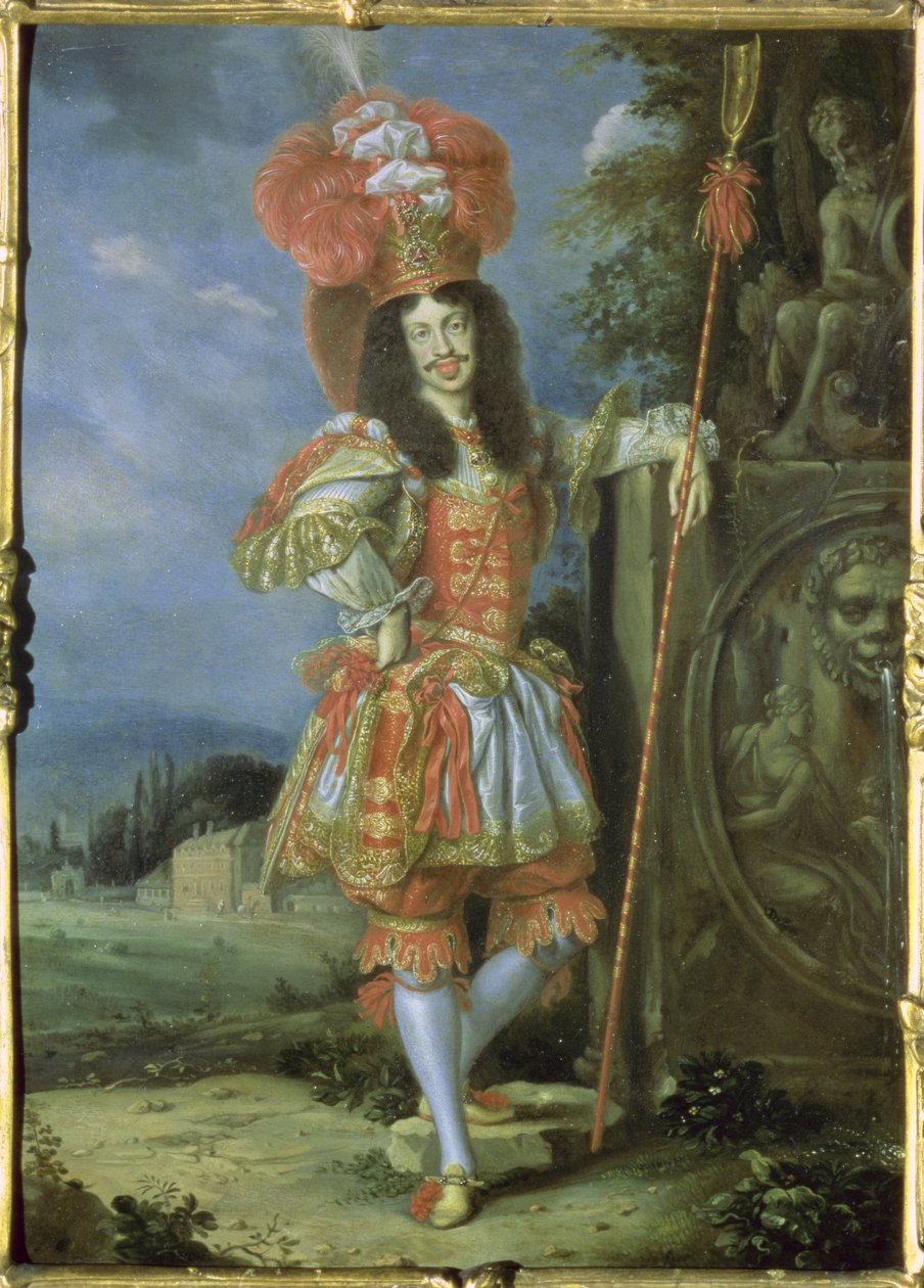 Léopold I (1640-1705), empereur romain germanique, en costume théâtral, habillé en Acis de La Galatea, une favola mise en musique par Antonio Draghi, 1667 - Thomas of Ypres