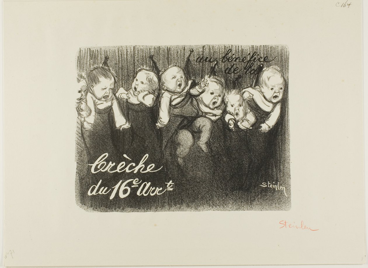 Au profit de la pépinière du 16e arrondissement - Théophile Alexandre Pierre Steinlen