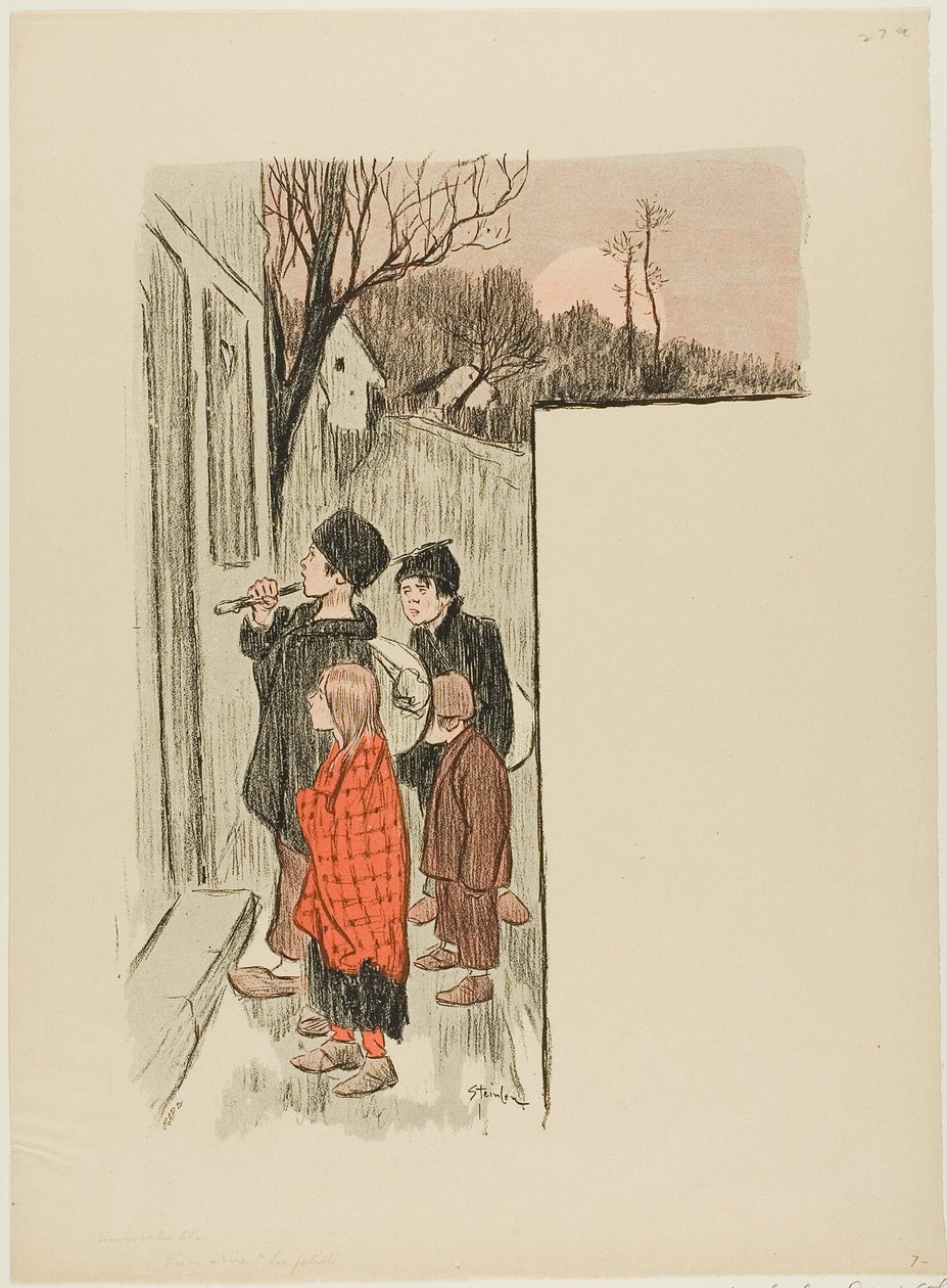 Les Petiots - Théophile Alexandre Pierre Steinlen